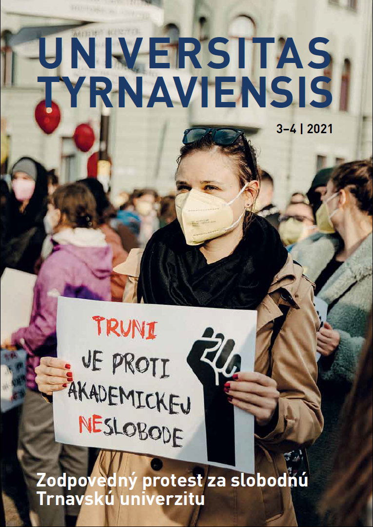 časopis Universitas Tyrnaviensis
